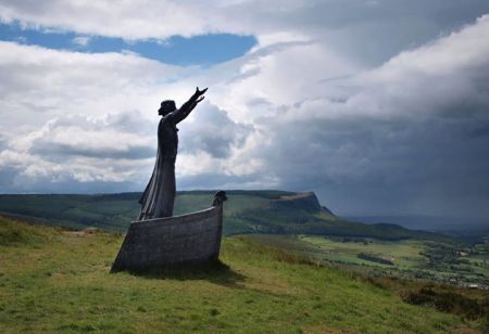 Manannan mac Lir Statue, by Rodney Harrison