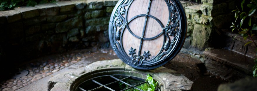"Glastonbury, Chalice Well," by The Mask and Mirror