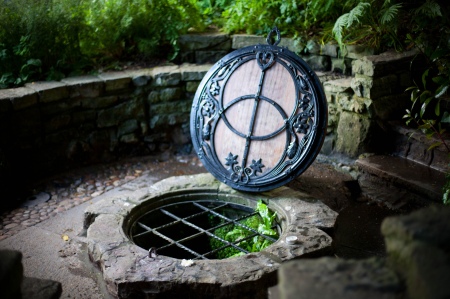 "Glastonbury, Chalice Well," by The Mask and Mirror